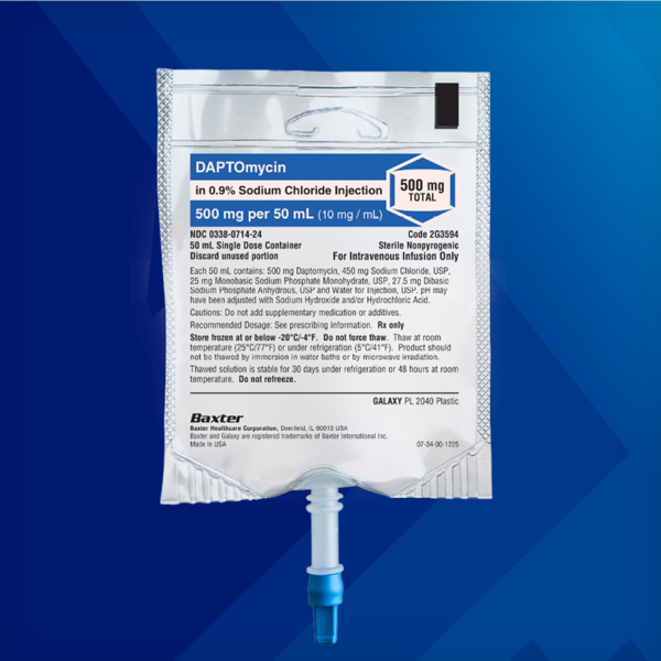 Daptomycin in 0.9% Sodium Chloride premix injection