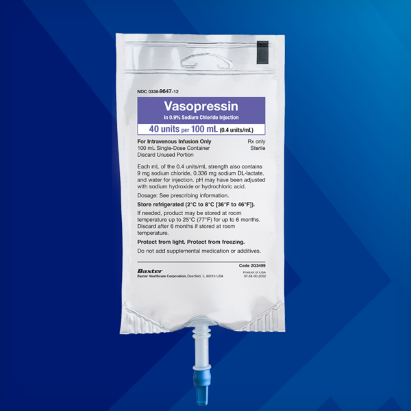 Vasopressin in 0.9% Sodium Chloride Injection Premix
