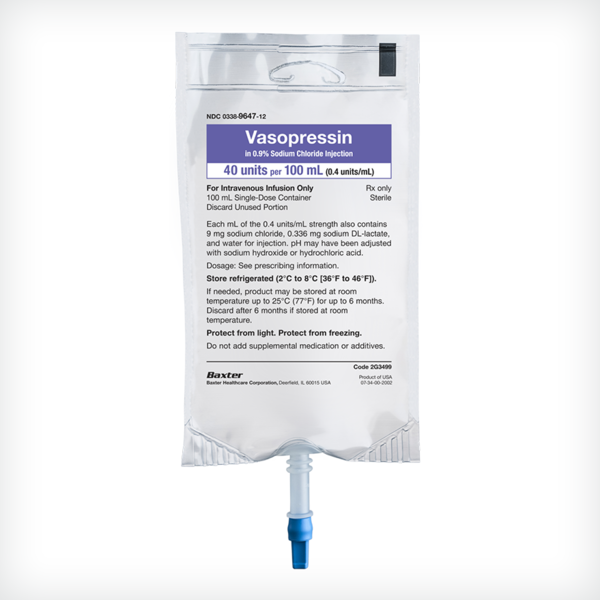 Vasopressin in 0.9% Sodium Chloride Injection Premix