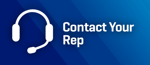 Contact your Rep